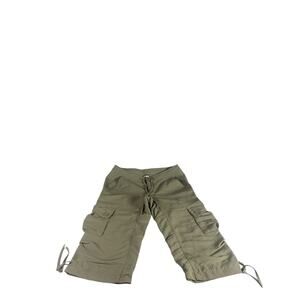 Women  tan North face capris size 8